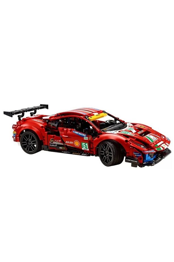 ® Technic Ferrari 488 GTE “AF Corse #51” 42125  - Koleksiyonluk Model Yapım Seti (1677 Parça) - 4