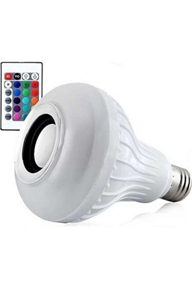 Akıllı Rgb Ampul Bluetooth + Hoparlör - 1