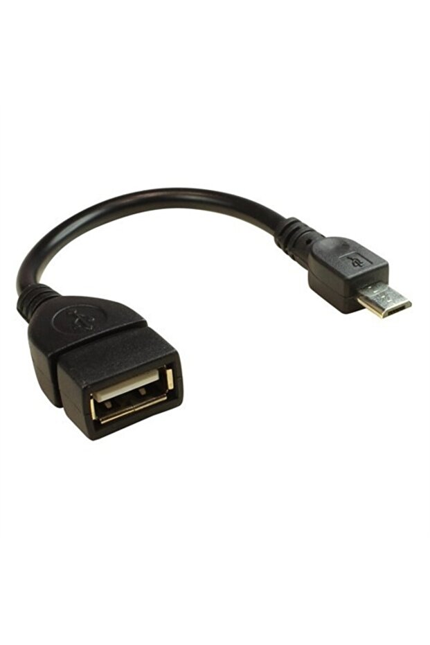 Ti-Mesh Micro 5P m Otg / USB 2.0 a F - 12cm - Nickel/Black