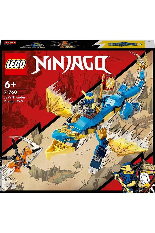 ® NINJAGO® Jay’in Gök Gürültüsü Ejderhası EVO 71760 - 6 Yaş ve Üzeri için Yapım Seti (140 Parça) - 4