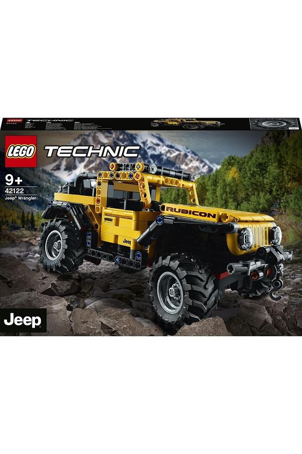 ® Technic Jeep® Wrangler 42122 - Araç Sevenler İçin Koleksiyonluk Model Yapım Seti (665 Parça) - 4