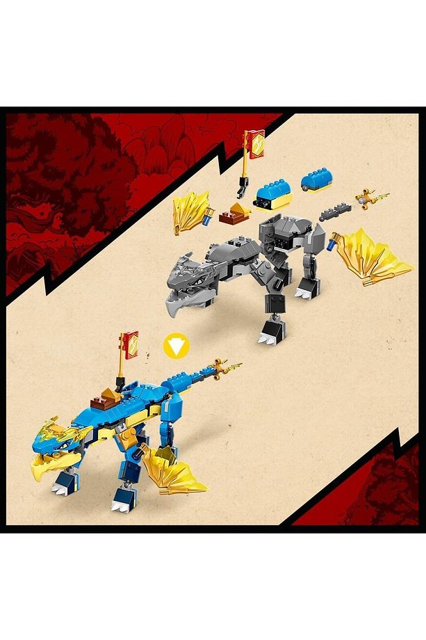 ® NINJAGO® Jay’in Gök Gürültüsü Ejderhası EVO 71760 - 6 Yaş ve Üzeri için Yapım Seti (140 Parça) - 7
