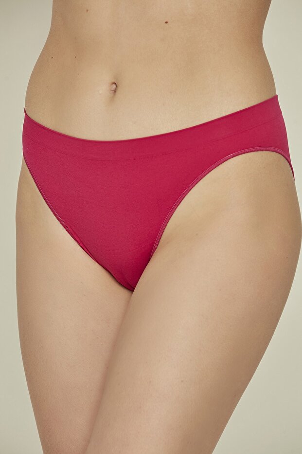 C13001 Seamless Slip Panties Fuchsia Neon