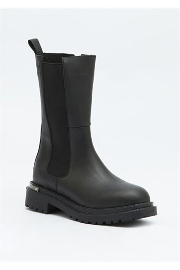 Harley-davidson Gustas Kadın Siyah Deri Bot - 2