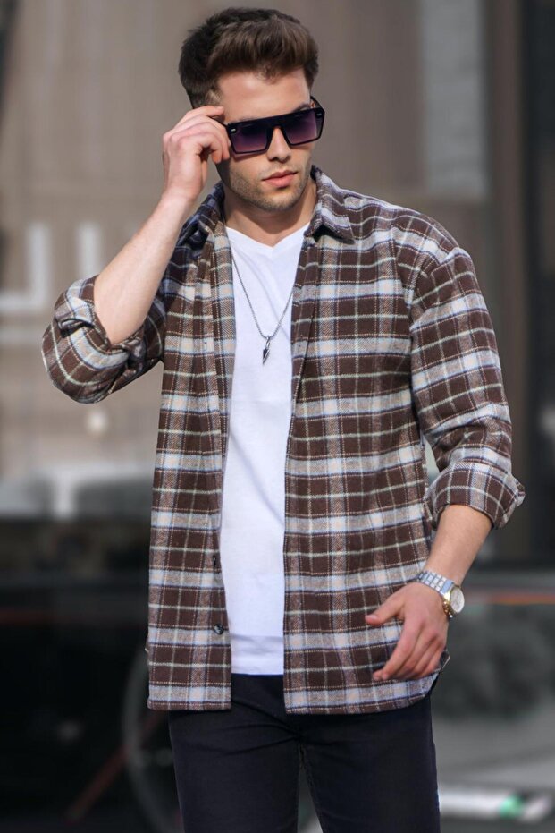 Brown Regular Fit Lumberjack Shirt 5554