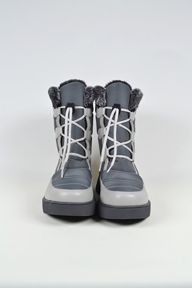 Bağcıklı Kadın Kar Botu - 5