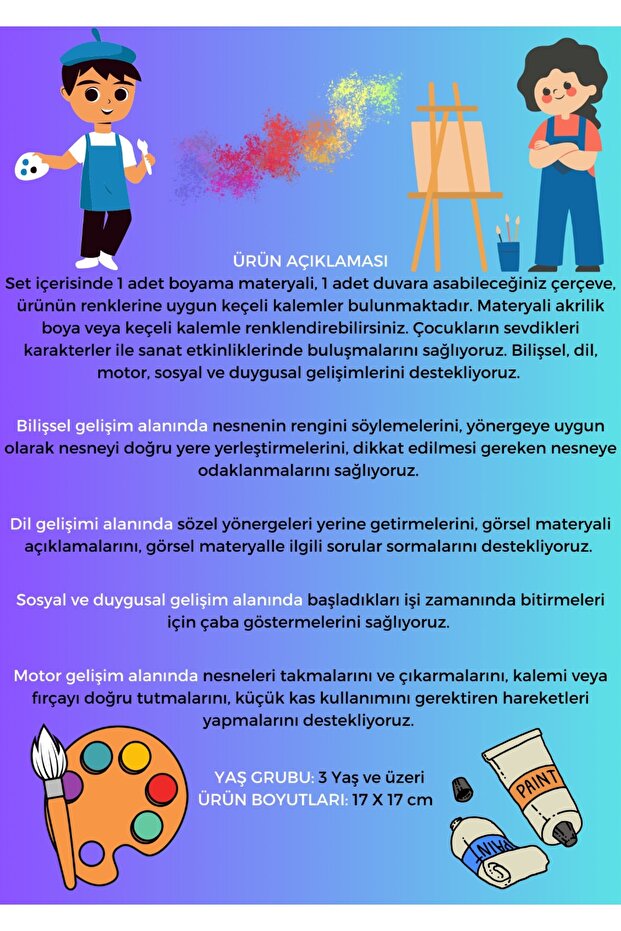 Stitch Boyama Seti - 6