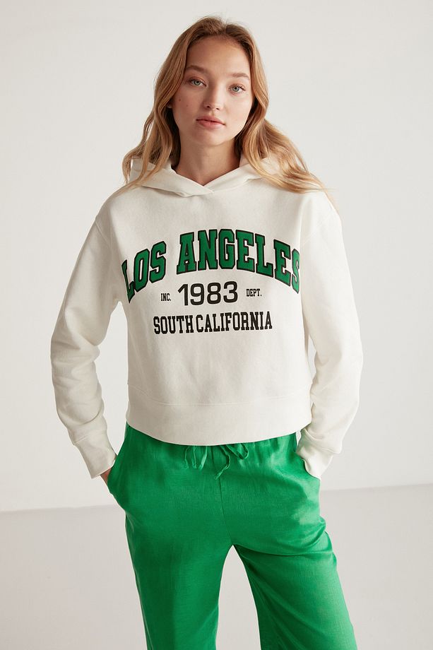 Carleen Oversize Tekli Sweatshirt - 1