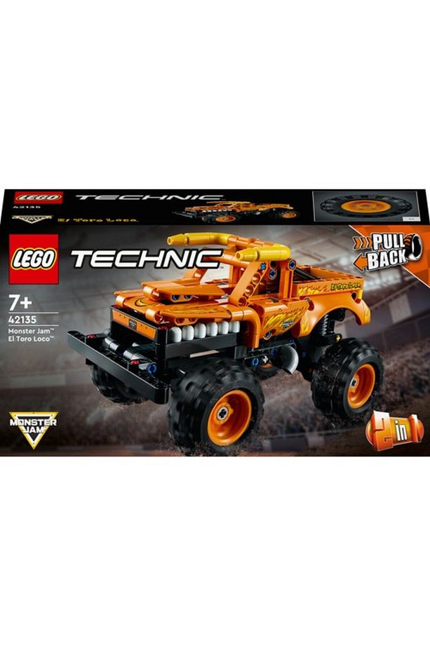 ® Technic Monster Jam™ El Toro Loco™ 42135 - Koleksiyonluk Kamyon Modeli Yapım Seti (247 Parça) - 4