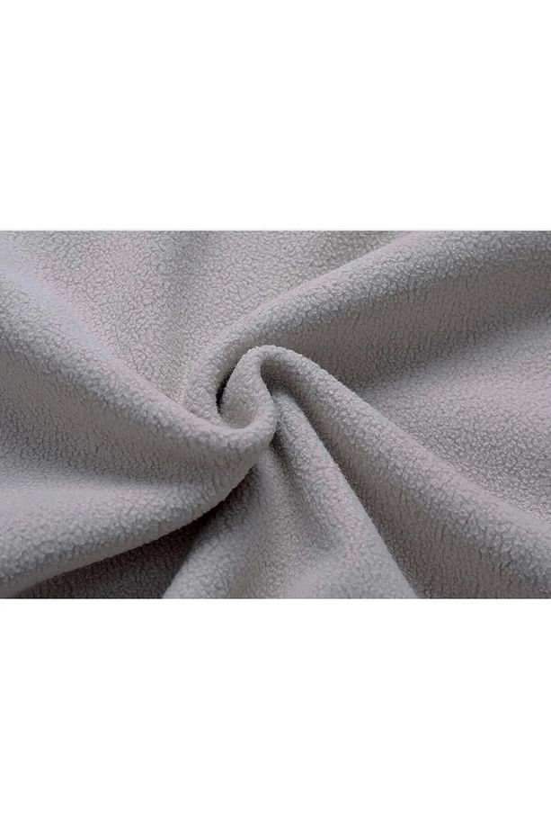 Polar Kumaş Oversize Gri Erkek Eşofman Altı Oversize Eşofman - 4