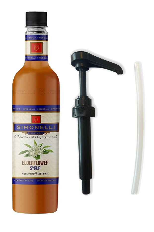 Kahve Şurubu | Elderflower | 70 cl Pompa - 1