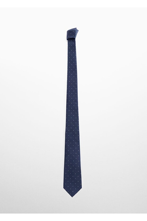 Mikro Puantiyeli Biçimli Kravat - 2