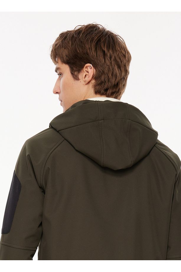 Haki Erkek Kapüşonlu Sweatmont D3WM-SWT19 - 4