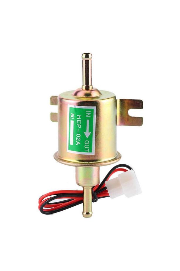 Üniversal Yakıt Pompası 12 Volt 1 Mpa 2.5 - 4 Psi Hep-02 Hep-02a - 4