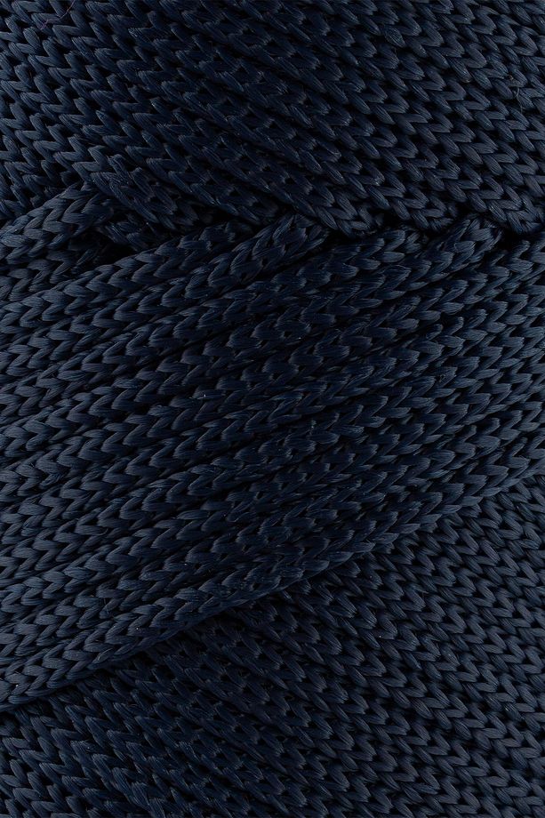 3 Mm - 250 gr Polyester Makrome Ipi Lacivert 120 M Polyester Makrome Ip Supla Ip Ve Çanta Ipliği - 3