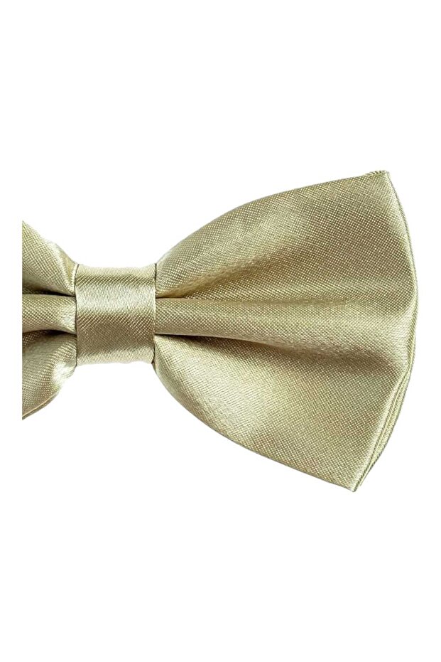 Men's Solid Color Satin Bow Tie - 3