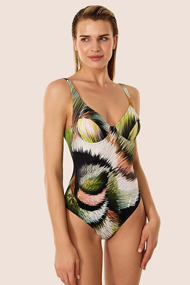 3109 Green Recovery Swimsuit