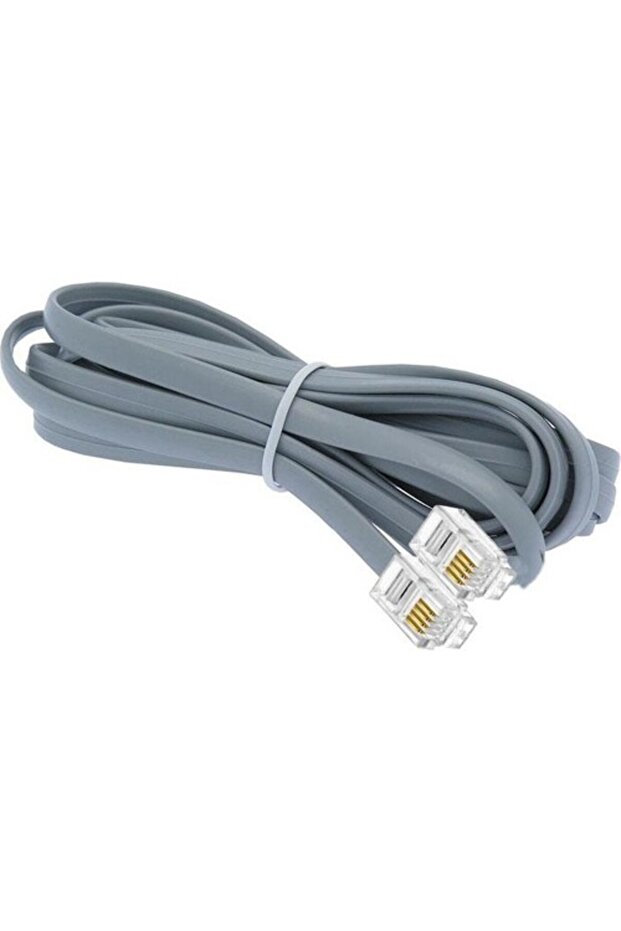 Telephone Cable 6P4C Cable 4 Pin Socket Telephone Cable 40 m