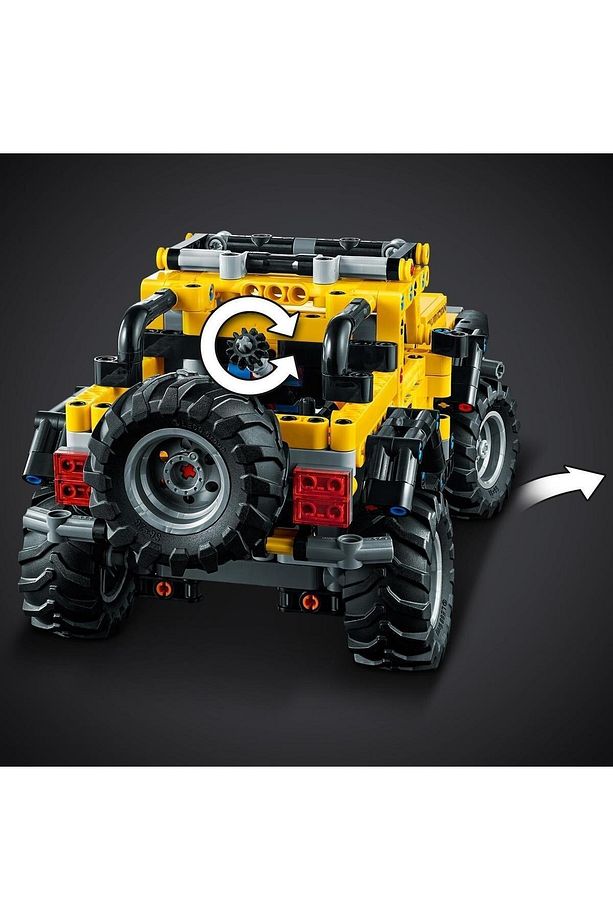 ® Technic Jeep® Wrangler 42122 - Araç Sevenler İçin Koleksiyonluk Model Yapım Seti (665 Parça) - 8