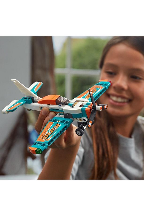 ® Technic Yarış Uçağı 42117 - Çocuklar İçin Koleksiyonluk Model Yapım Seti (154 Parça) - 6