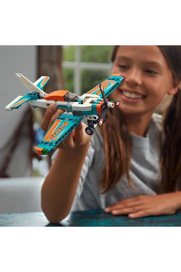 ® Technic Yarış Uçağı 42117 - Çocuklar İçin Koleksiyonluk Model Yapım Seti (154 Parça) - 9