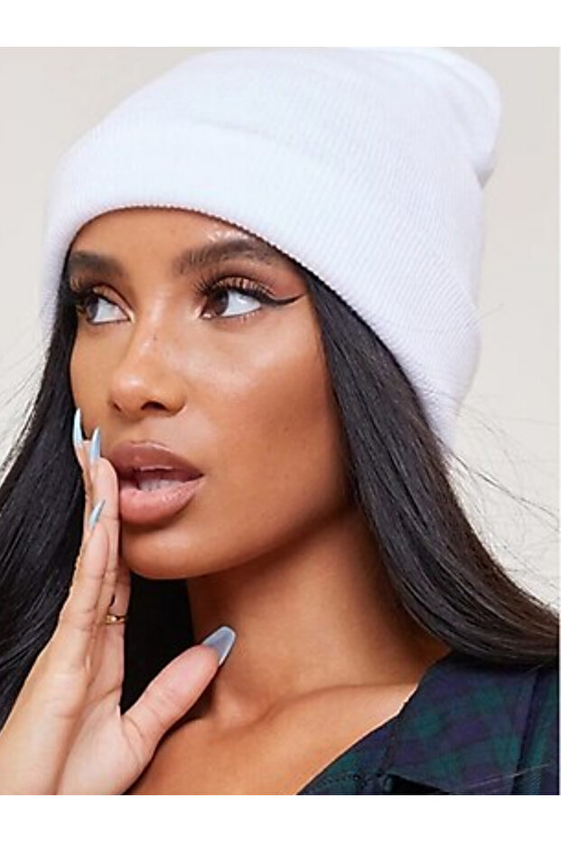 Unisex Basic Bere Beyaz - 3