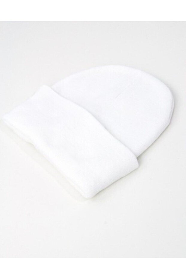 Unisex Basic Bere Beyaz - 2