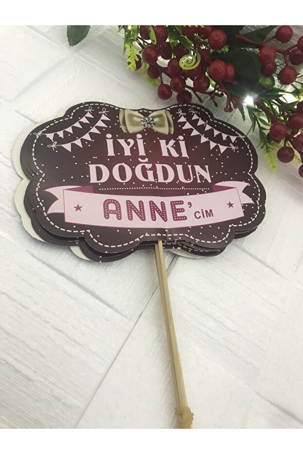 Happy Birthday Mom Birthday Speech Balloon 5 Pieces