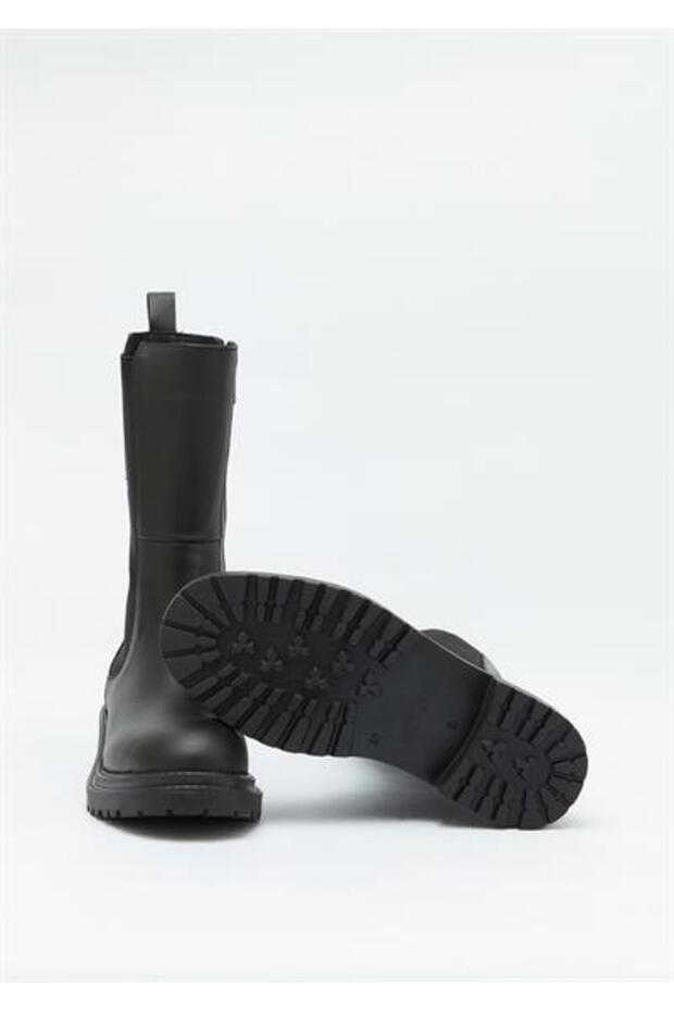 Harley-davidson Gustas Kadın Siyah Deri Bot - 5