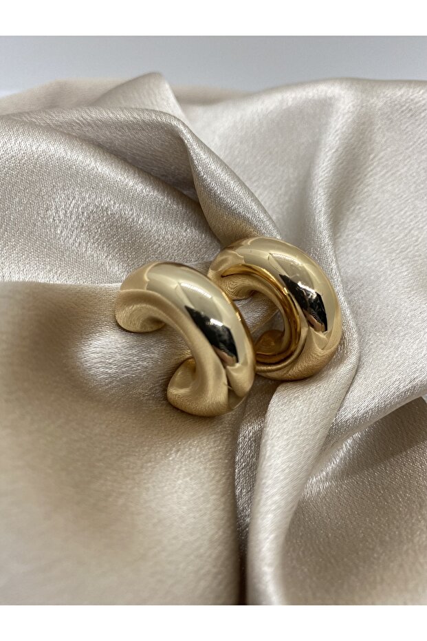 Bombe Gold Earrings - 3