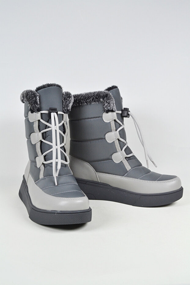 Bağcıklı Kadın Kar Botu - 4