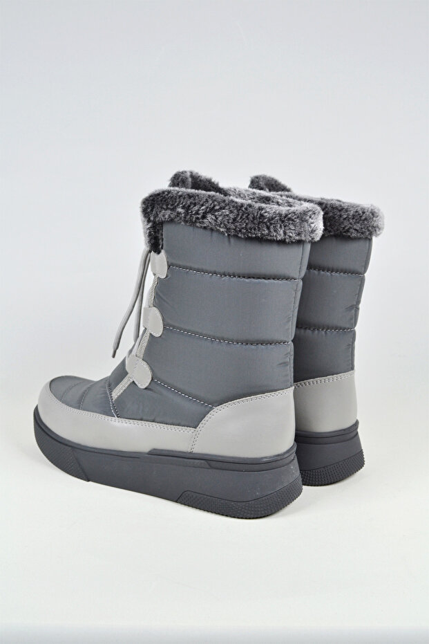 Bağcıklı Kadın Kar Botu - 3