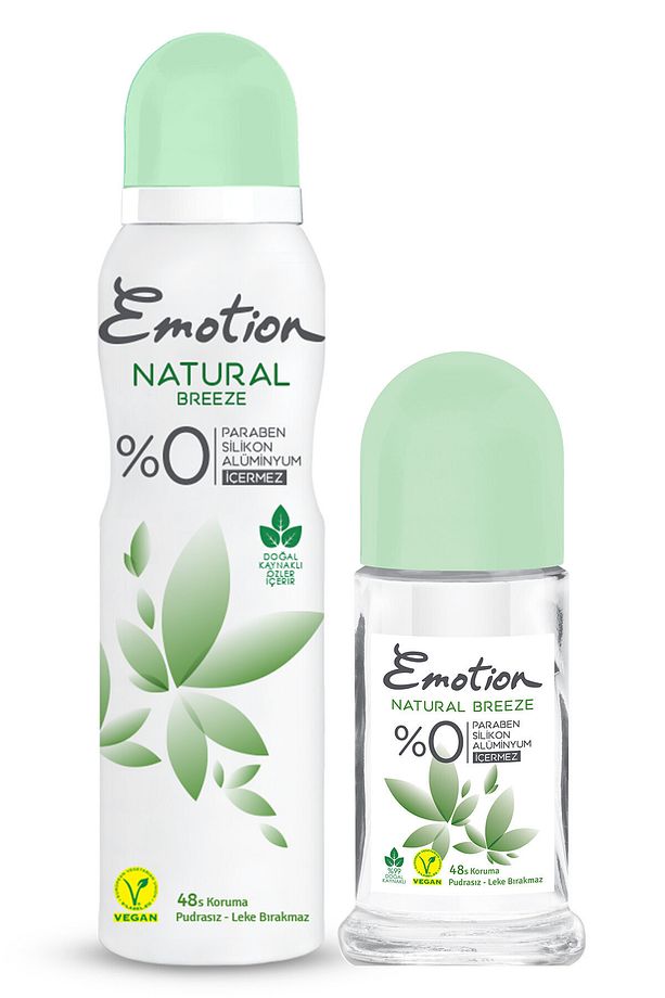 Natural Breeze Deodorant 150ml Ve Roll On 50ml - 1