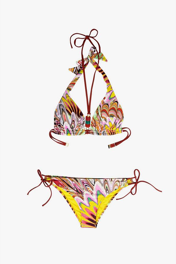 1555 Sarı Bikini Takımı - 4