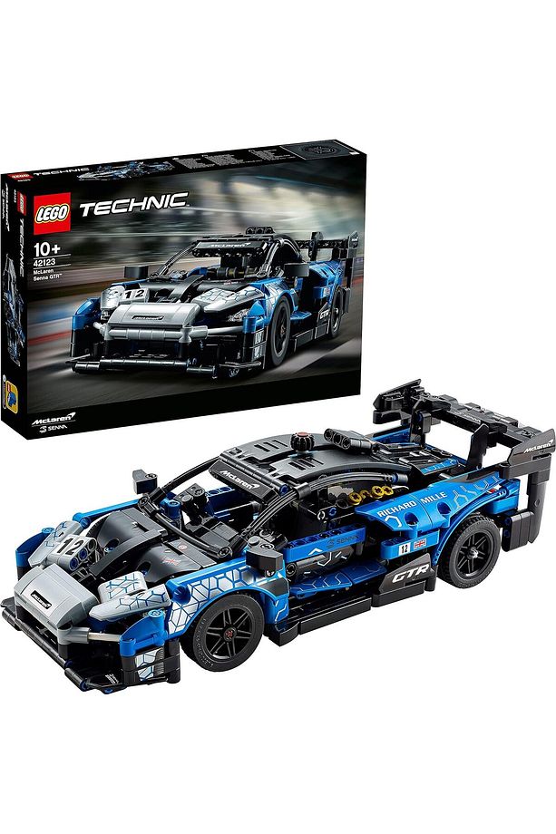 ® Technic McLaren Senna GTR™ 42123 - Yetişkinler İçin Koleksiyonluk Model Yapım Seti (830 Parça) - 1
