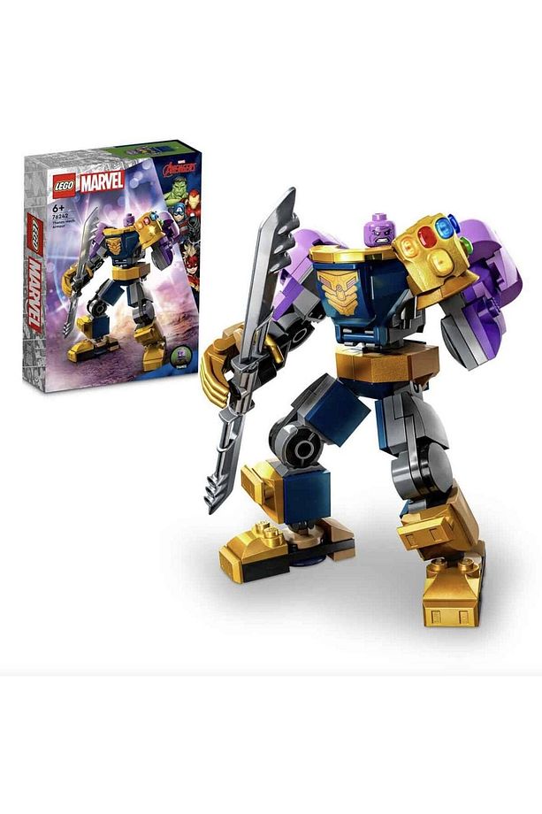 ® Marvel Thanos Robot Zırhı 76242 - 6 Yaş ve Üzeri için Oyuncak Yapım Seti (113 Parça) - 1