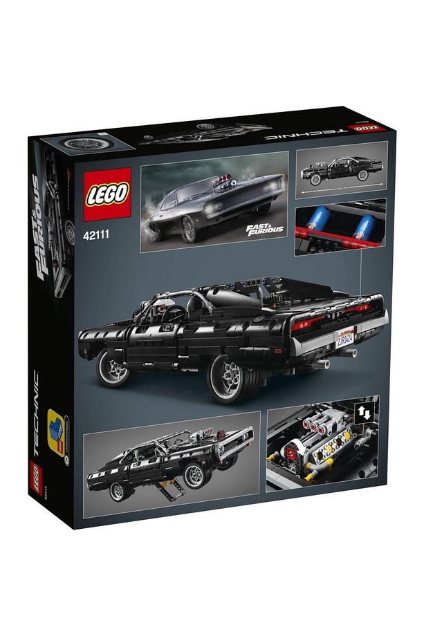 Technic Dom'un Dodge Charger'ı 42111 - Araba Seven Yetişkinler için Koleksiyonluk Model Yapım Se - 5
