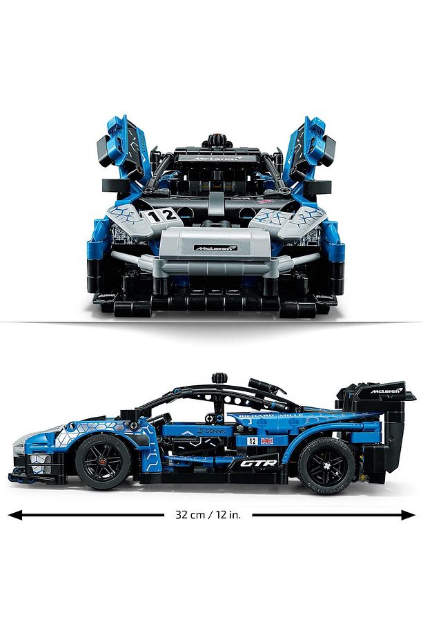 ® Technic McLaren Senna GTR™ 42123 - Yetişkinler İçin Koleksiyonluk Model Yapım Seti (830 Parça) - 5