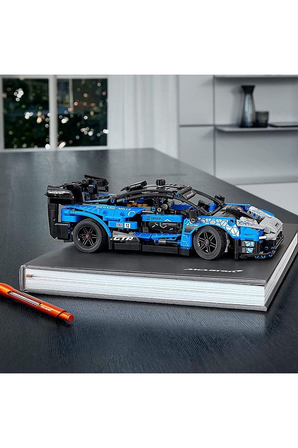 ® Technic McLaren Senna GTR™ 42123 - Yetişkinler İçin Koleksiyonluk Model Yapım Seti (830 Parça) - 6