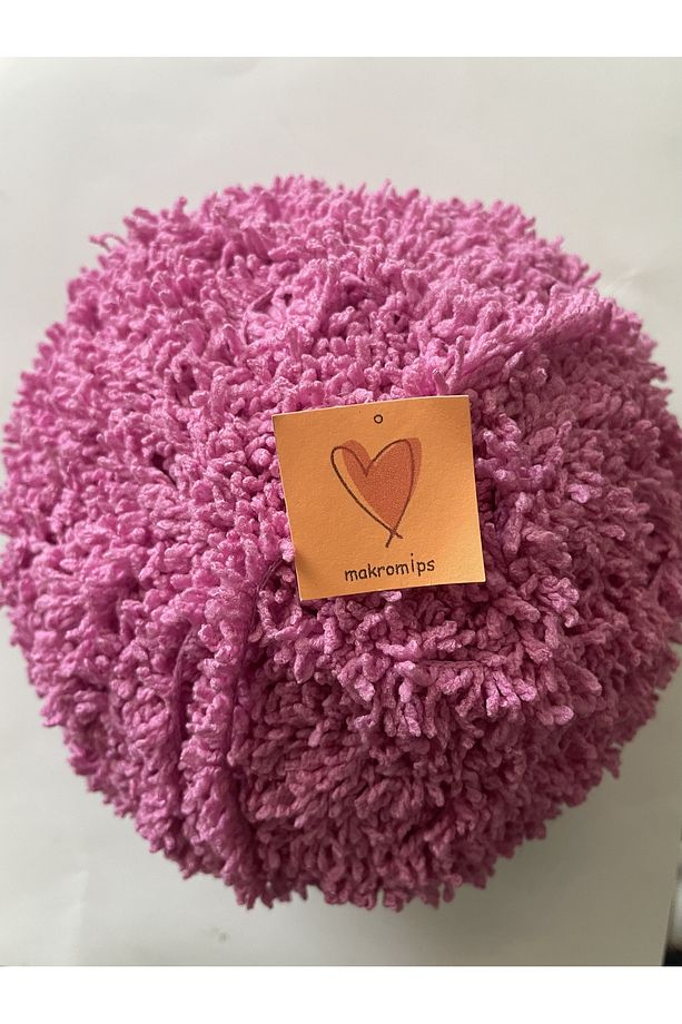 MAKROME İP (50 gr/metre) KUZUM KUZUCUK İPİ PELUŞ AYICIK ANAHTARLIK MAGNET DUVAR KAPI SÜSÜ - 1
