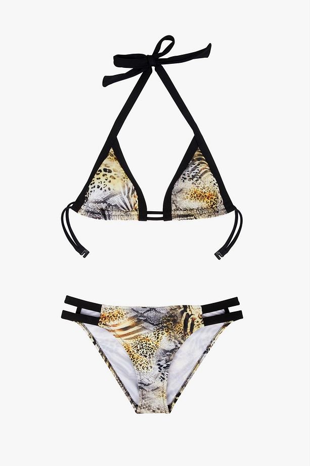 9723 Leopar Bikini Takımı - 3