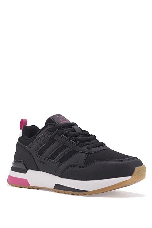 Blaze Pu W 3Pr Siyah Camel Fusya Kadın Sneaker Ayakkabı - 2