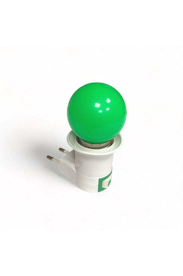 Açma Kapama Anahtarlı Duy Fişli E-27 Anahtarlı + 2 Adet Ampul E-27 1 w Renkli Vkm - 4