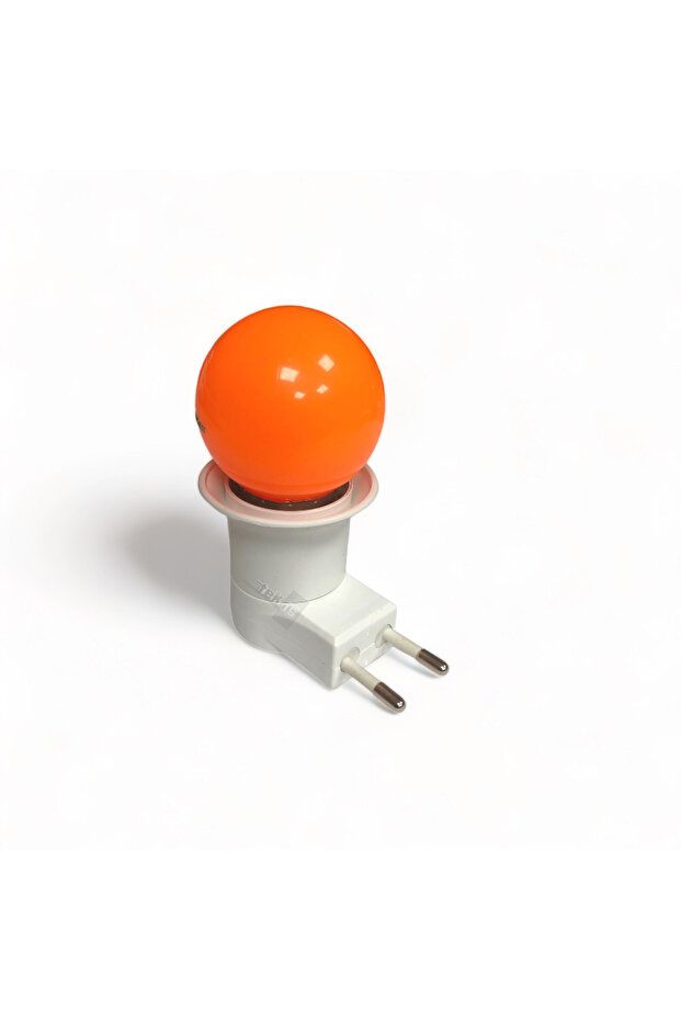 Açma Kapama Anahtarlı Duy Fişli E-27 Anahtarlı + 3 Adet Ampul E-27 1 w Renkli Vkm - 5