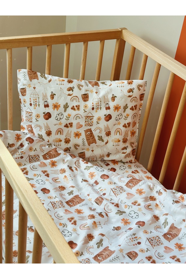 Cotton Satin Baby Elastic Sheet Set (70x130cm)-Baby Toys