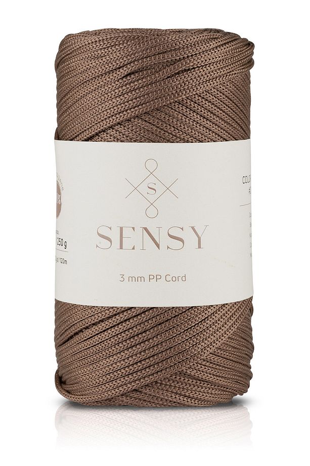 3 Mm - 250 gr Polyester Makrome Ipi Vizon 120 M Polyester Makrome Ip Supla Ip Ve Çanta Ipliği - 1