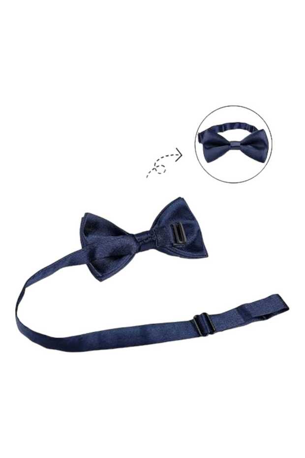 ربطة عنق ساتان للأولاد - 8