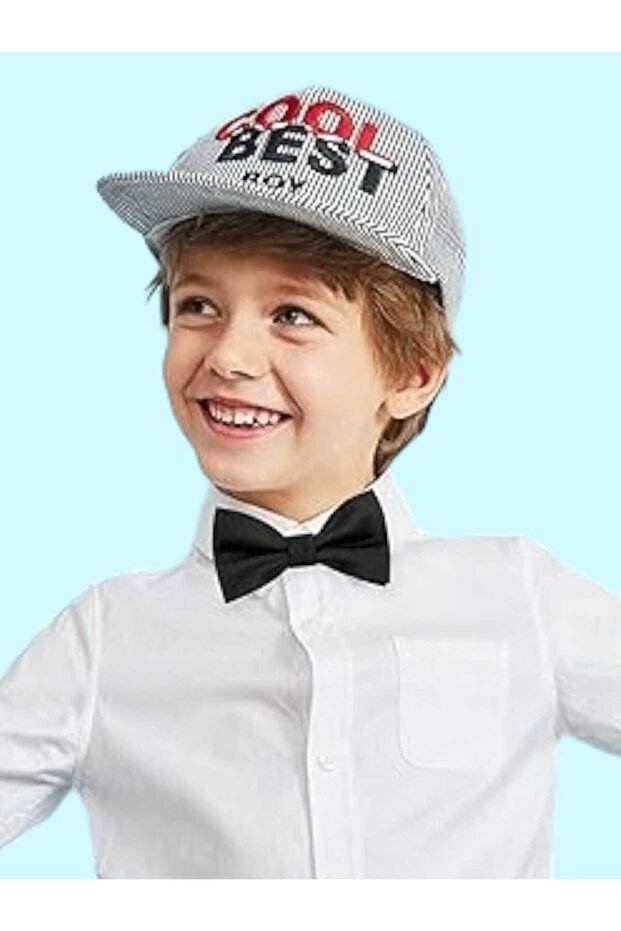 Boy's Satin Bow Tie - 5