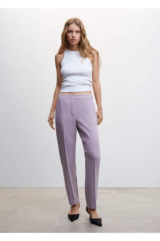 Dökümlü Takım Pantolon - 2