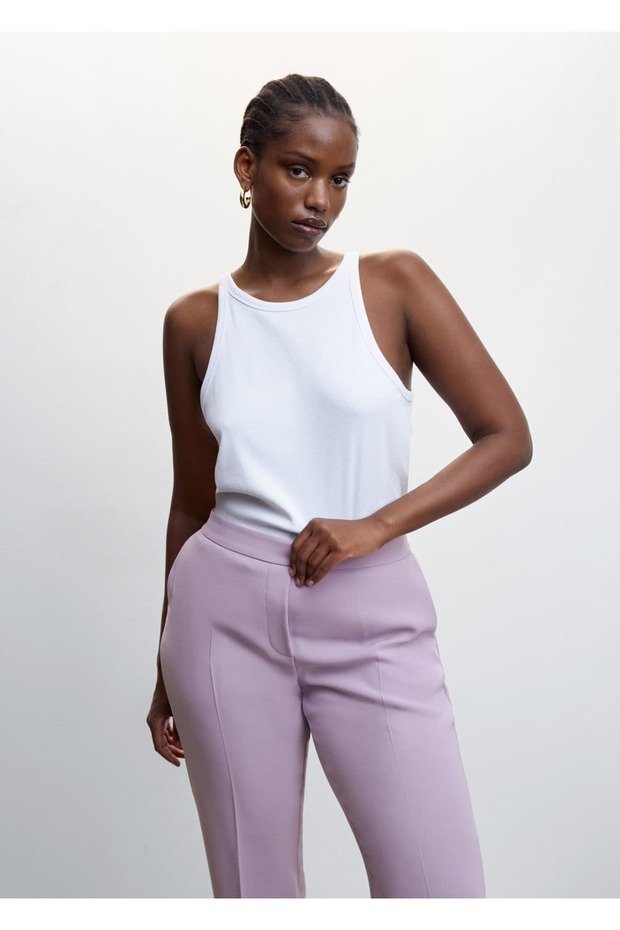 Dökümlü Takım Pantolon - 5